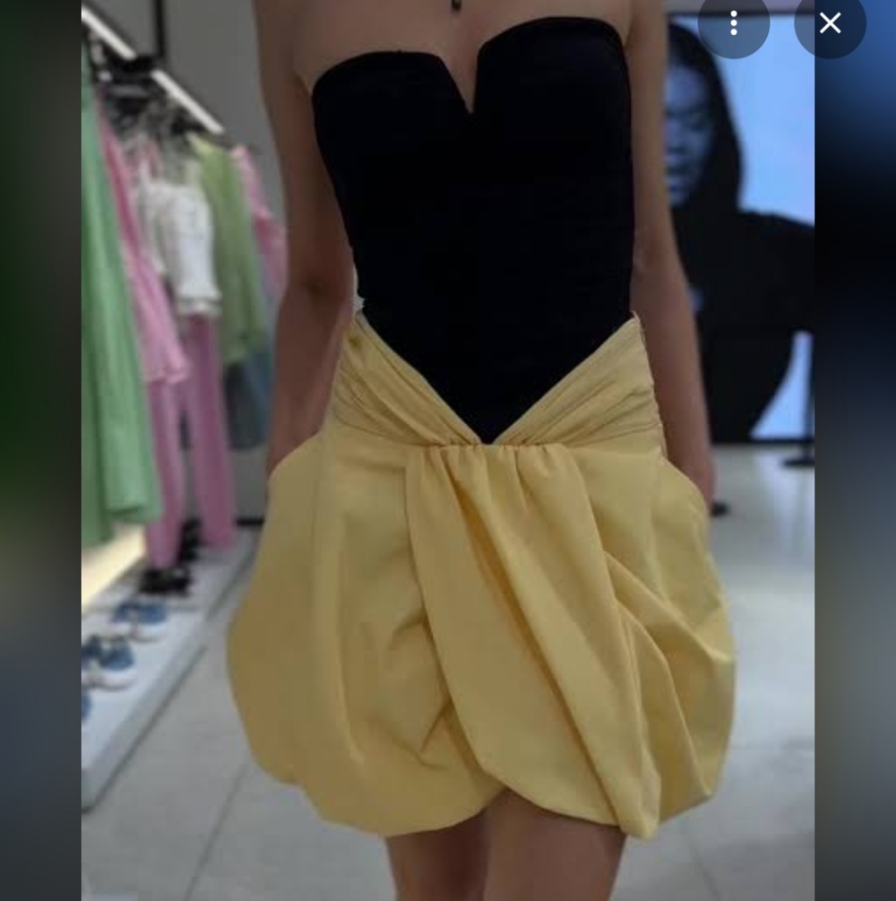 Zara Voluminous Bubble Skirt - Picture 10 of 16
